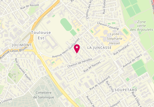 Plan de HERZI Cherif, 12 Rue Jean Poncelet, 31500 Toulouse