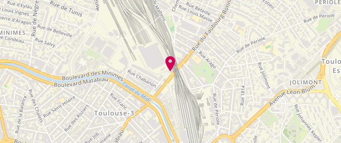 Plan de RICHARD Philippe, 37 Avenue de Lyon, 31500 Toulouse