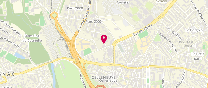 Plan de CAVAGNA Aude, 45 Rue Maurice Bejart, 34080 Montpellier