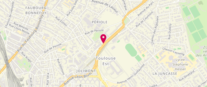Plan de SADOK Djamilla, 96 Avenue Yves Brunaud, 31500 Toulouse