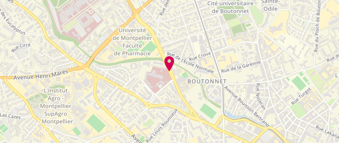 Plan de FOLLET Lucille, 9 Avenue Charles Flahault, 34090 Montpellier