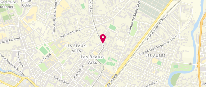 Plan de ARTIERES Roch, 230 Rue du Jeu de Mail des Abbes, 34000 Montpellier