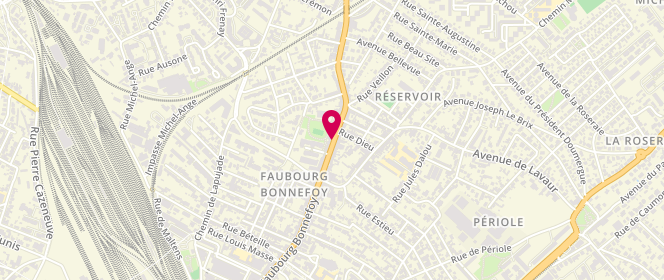Plan de SALINI Paul, 161 Rue du Faubourg Bonnefoy, 31500 Toulouse