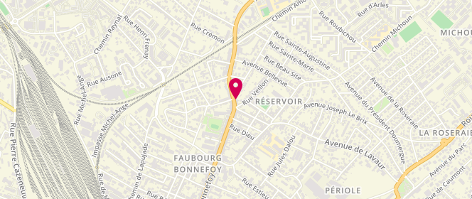 Plan de DIDILLON Jean Christophe, 134 Rue du Faubourg Bonnefoy, 31500 Toulouse