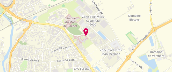 Plan de ASSENAT-CAZOTTES Claire, 150 Avenue Clement Ader, 34170 Castelnau-le-Lez