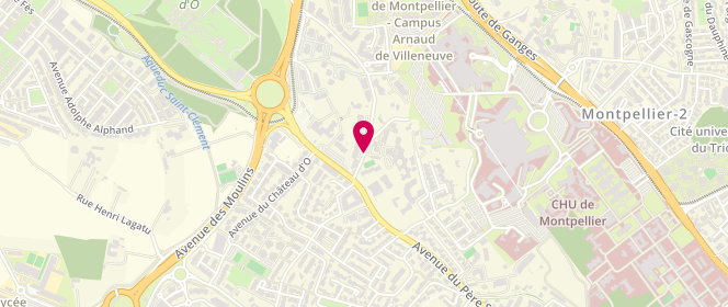 Plan de RUAULT Christine, 76 Rue Saint Priest, 34090 Montpellier