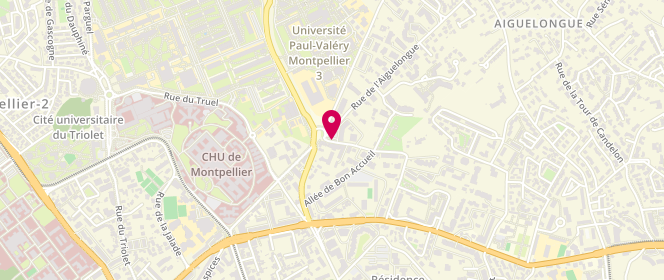 Plan de MALECOT Alain, 480 Avenue du Major Flandre, 34090 Montpellier