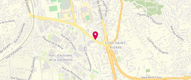 Plan de CHAMBOREDON-AVARGUES Annik, 683 Boulevard du Roi René, 13300 Salon-de-Provence