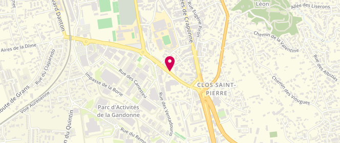 Plan de LEO Nicola, 641 Boulevard du Roi Rene, 13300 Salon-de-Provence