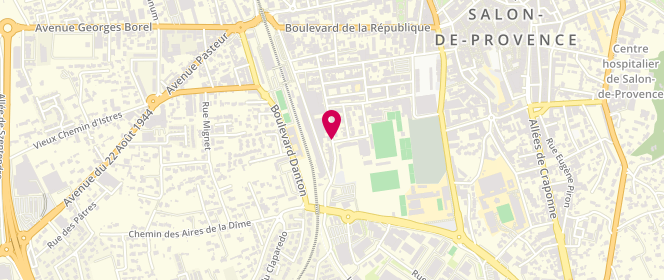 Plan de CHABEAU Roland, 113 Avenue Paul Bourret, 13300 Salon-de-Provence