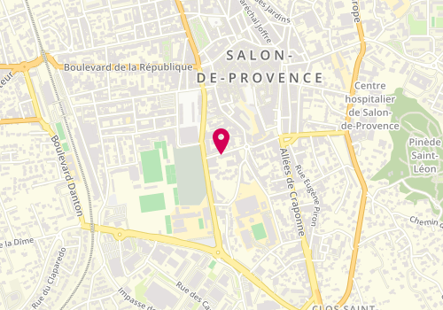 Plan de LAVAIL Gérald, 93 Boulevard Louis Pasquet, 13300 Salon-de-Provence