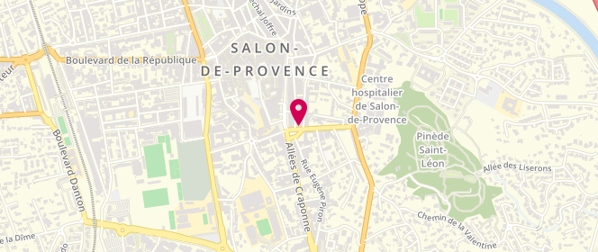 Plan de AIM Jean, 41 Place Gambetta, 13300 Salon-de-Provence