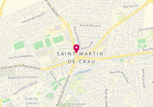 Plan de QUENIN Hervé, 8 Avenue des Alpilles, 13310 Saint-Martin-de-Crau