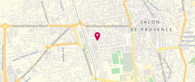 Plan de DEMOUX Raphaël, 37 Avenue Paul Bourret, 13300 Salon-de-Provence