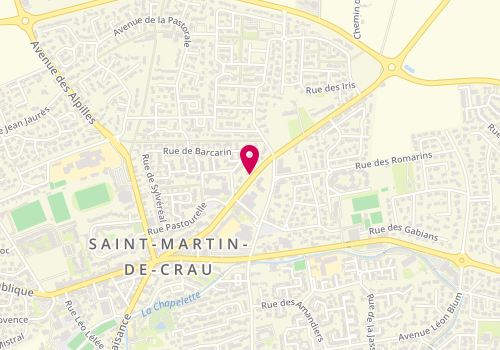 Plan de CHAVENT Grégory, Avenue César Bernaudon, 13310 Saint-Martin-de-Crau