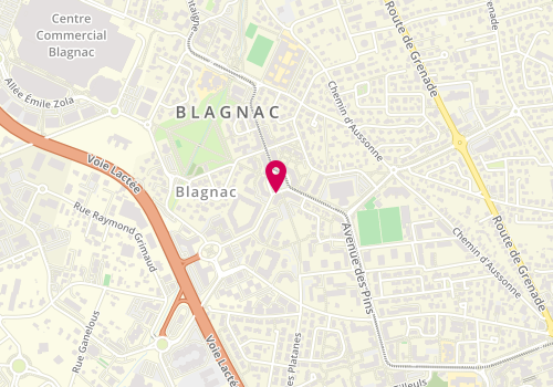 Plan de EVENOU Isabelle, 30 Place de Catalogne, 31700 Blagnac