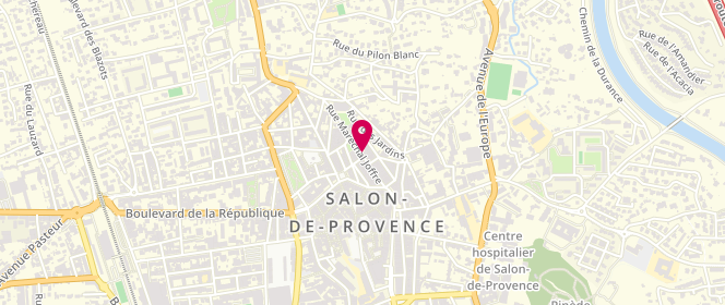 Plan de DOMINICI Pascal, 106 Boulevard du Marechal Joffre, 13300 Salon-de-Provence