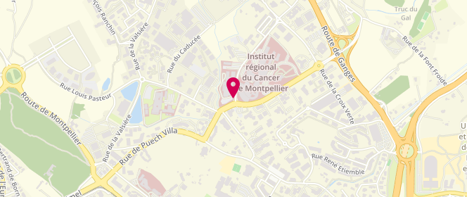 Plan de MASSON Bruno, 31 Rue de la Croix Verte, 34090 Montpellier