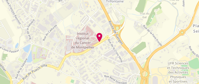 Plan de BODIN-CUFI Paul, 208 Rue des Apothicaires, 34298 Montpellier