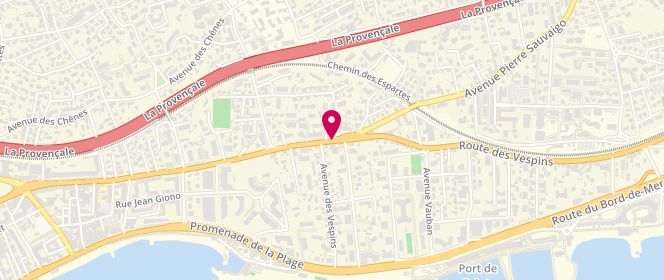 Plan de LAMQUIN Simon, 163 Avenue de Nice, 06800 Cagnes-sur-Mer