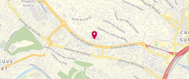 Plan de ZYLA Arnaud, 92 Avenue du Docteur Maurice Donat, 06800 Cagnes-sur-Mer