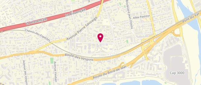 Plan de CHAUVET Thomas, 231 Avenue du Docteur Maurice Donat, 06721 Saint-Laurent-du-Var
