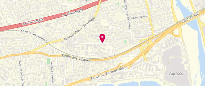 Plan de LE BLANC Eve, 139 Avenue Maurice Donat, 06700 Saint-Laurent-du-Var