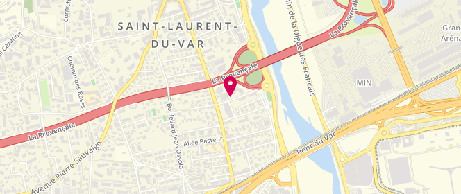 Plan de MARCUCCI Jean Marc, 60 Avenue Emile Deschame, 06700 Saint-Laurent-du-Var