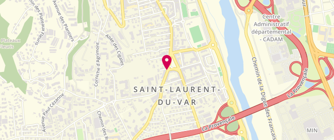 Plan de DELANDSHEER Carole, 557 Avenue de la Liberation, 06700 Saint-Laurent-du-Var