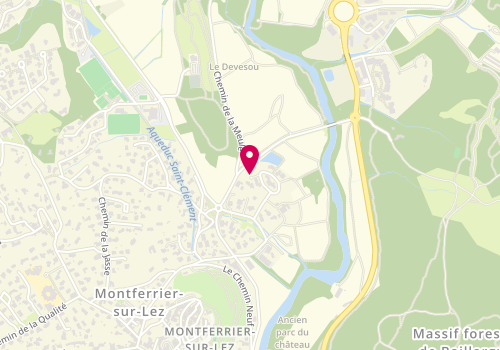 Plan de GOETZ Rodolphe, 241 Allee des Vignes, 34980 Montferrier-sur-Lez