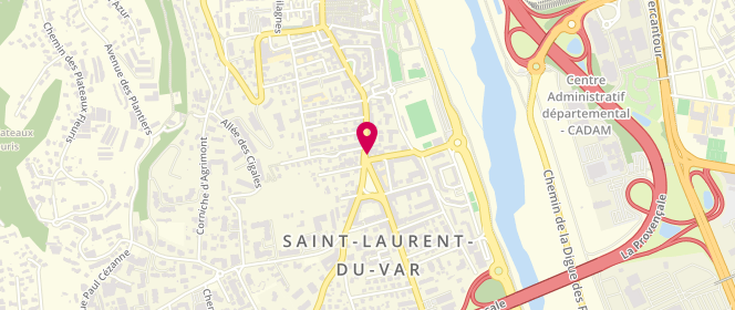 Plan de LEVY José, 22 Avenue du General Leclerc, 06700 Saint-Laurent-du-Var
