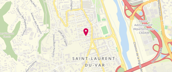 Plan de PAUL Charlotte, 52 Boulevard Louis Roux, 06700 Saint-Laurent-du-Var
