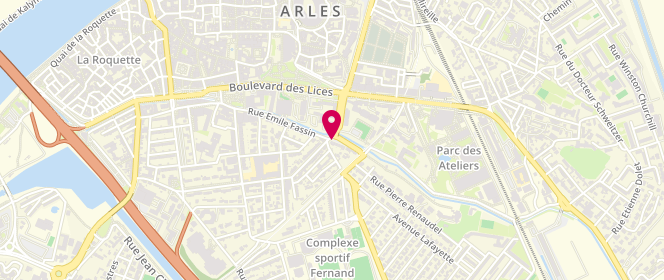 Plan de BENYAYA Michel, 2 Avenue des Alyscamps, 13200 Arles