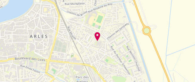 Plan de GODCHAUX Jean Christophe, 7 Rue Nicolas Saboly, 13200 Arles