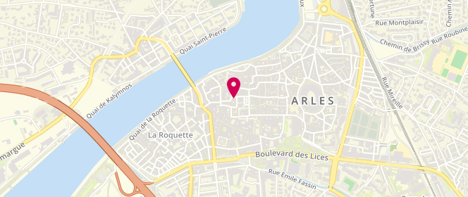 Plan de SAYN Marie, 9 Rue de la Liberte, 13200 Arles