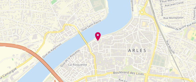 Plan de JEGOU Claudine, Quartier Fourchon, 13637 Arles