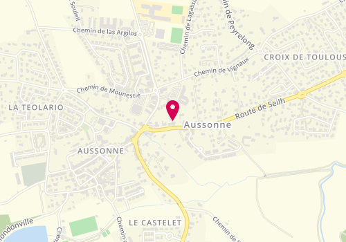 Plan de TOSTAIN Myriam, 135 Route de Seilh, 31840 Aussonne