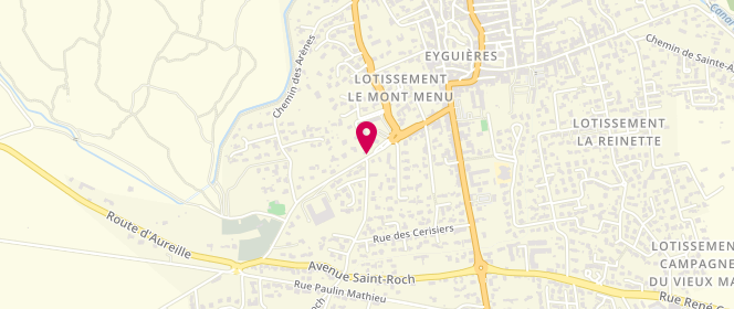 Plan de DURANTE Christian, Avenue Saint Veredeme, 13430 Eyguières