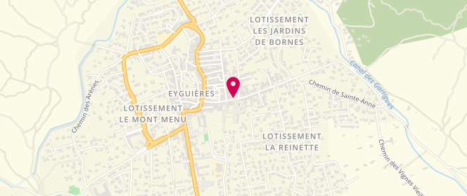 Plan de LEPIDE Valérie, 10 Rue du Couvent, 13430 Eyguières
