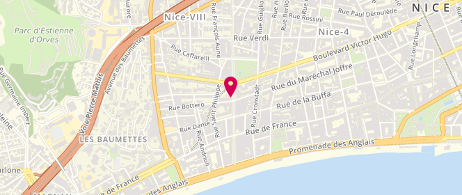 Plan de BISMUTH Sylvain, 29 Boulevard Gambetta, 06000 Nice