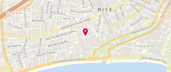 Plan de GUIRAN Jean Charles, 2 Place Grimaldi, 06000 Nice