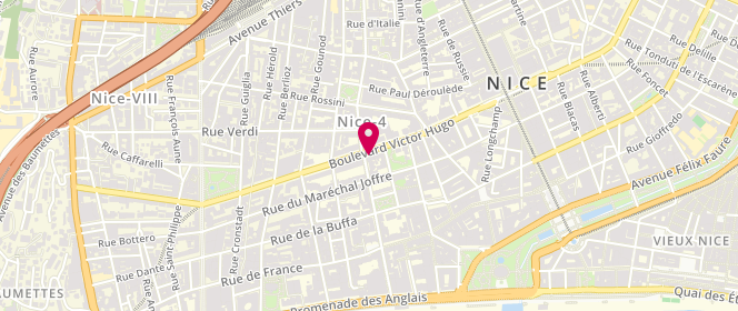 Plan de ABRAR Diba, 27 Boulevard Victor Hugo, 06000 Nice