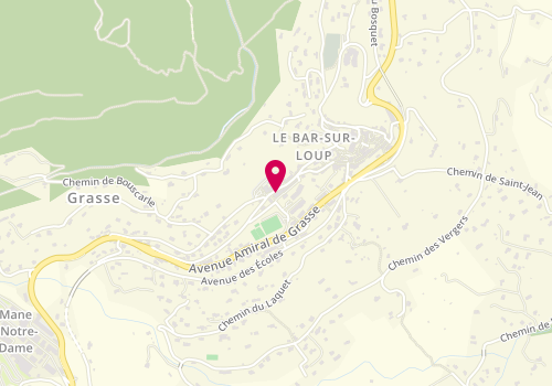 Plan de LEMAITRE-PERIGAUD Valérie, 89 Allée Docteur Maffet, 06620 Le Bar-sur-Loup
