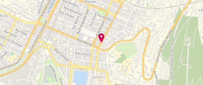 Plan de LAPINALIE Bernard, 6 Boulevard de Riquier, 06300 Nice
