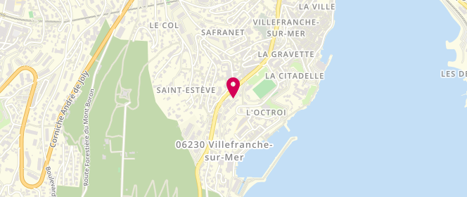 Plan de DRAI Thierry, 3 Avenue de la Malmaison, 06230 Villefranche-sur-Mer