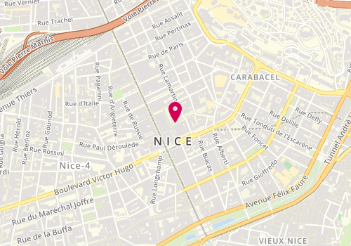 Plan de KEUCKER Marc, 8 Rue Spitalieri, 06000 Nice