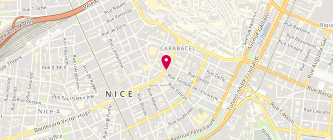 Plan de TERRANTI Assïa, 19 Boulevard Dubouchage, 06000 Nice