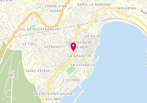 Plan de MORLINO Jean-Luc, 9 Avenue Albert 1er, 06230 Villefranche-sur-Mer