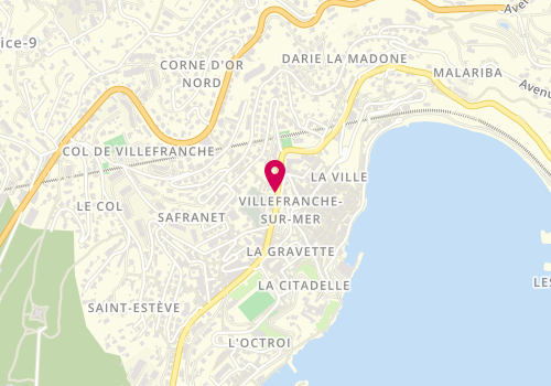 Plan de LOGELIN René, 13 Avenue Albert 1er, 06230 Villefranche-sur-Mer