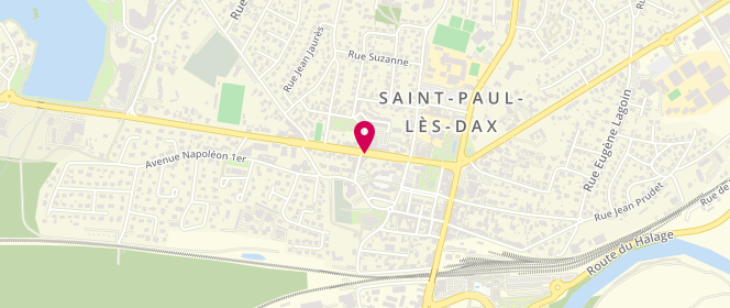 Plan de ROUSSEAU Cécile, 283 Avenue de la Résistance, 40990 Saint-Paul-lès-Dax